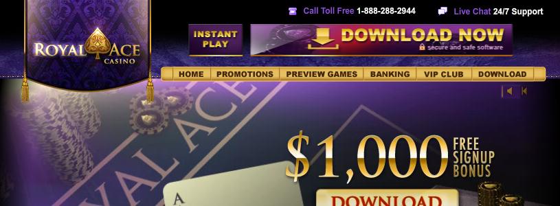 Royal Ace Casino - US Players Accepted!